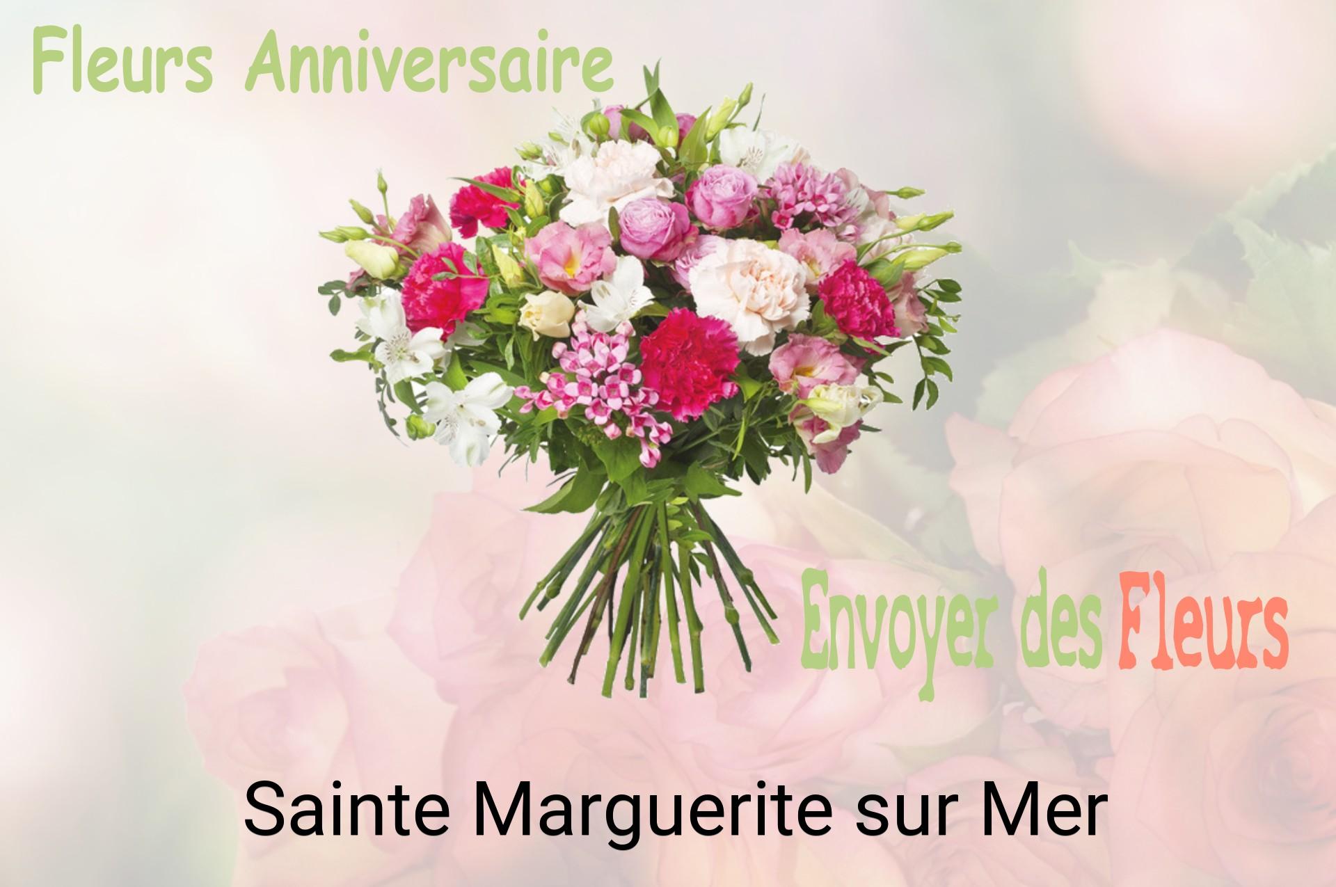 Bouquet de fleurs d’anniversaire livré à Sainte-Marguerite-sur-Mer