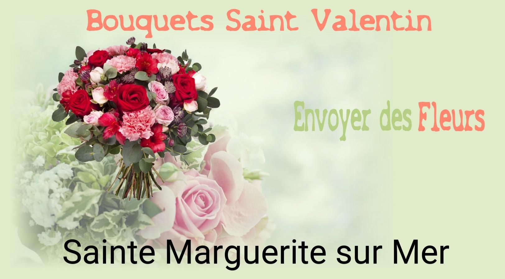 Roses de Saint-Valentin livrées à Sainte-Marguerite-sur-Mer
